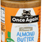 Once Again Natural Creamy Almond Butter, 16Oz - Roasted - Salt Free, Unsweetened - Gluten Free Certified, Peanut Free, Vegan, Ko