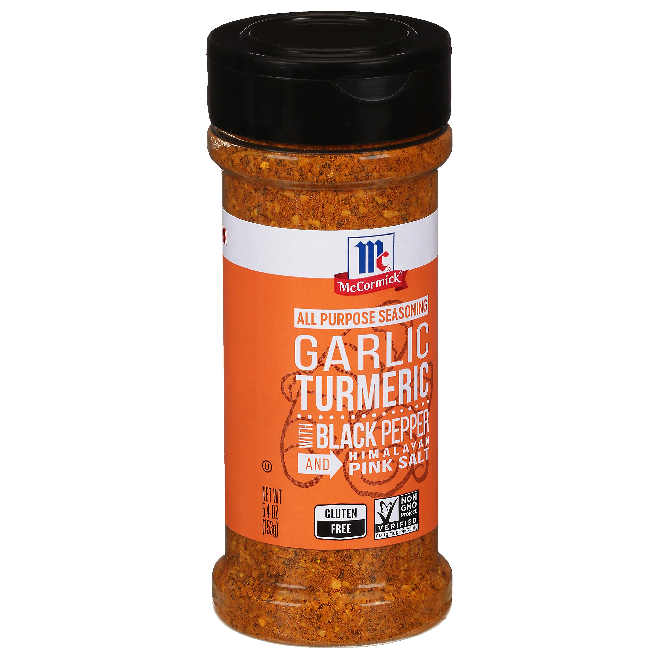 Mccormick Garlic Turmeric With Black Pepper And Himalayan Pink Salt Al ...