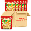 Calbee JagaRico (Double Cheese, 1.83 oz) | Seriously crunchy on the outside and crispy on the inside potato snack | (6 Pack)