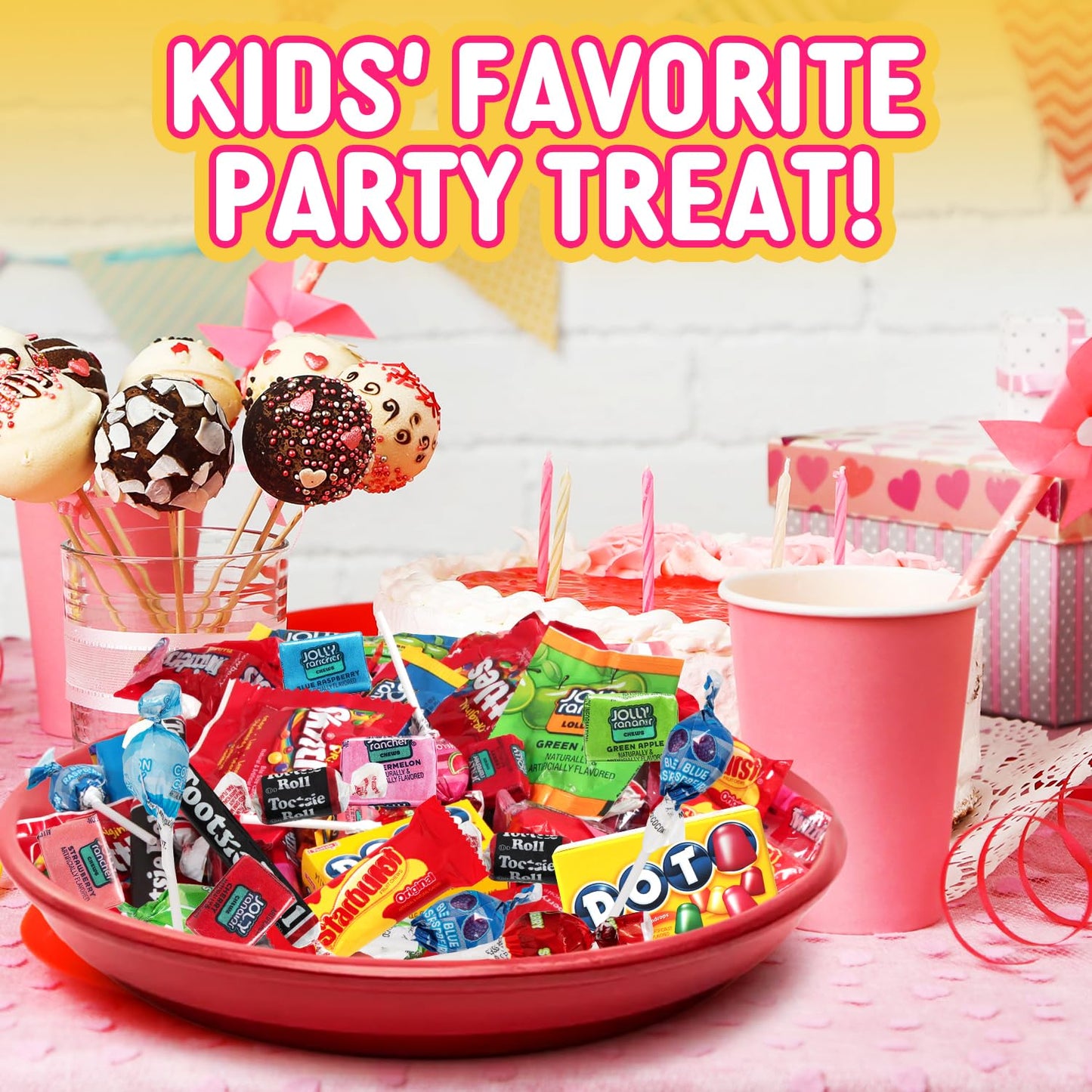 Assorted Candy Variety Pack Mix - 2 LB Bulk Bag Also Good for Piatas  Goodie Bags  Party Favors & Buffets
