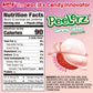 Amos Peelerz Lychee Gummy Candy, Peelable Fruit-Shaped Candy, 8.47Oz Box With 10 Individual Packs - Fun Peeling Gummy Snack Made