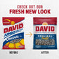 David Roasted And Salted Jumbo Sunflower Seeds, Original Flavor, 5.25Oz.