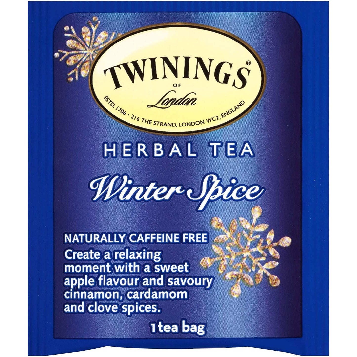 Twinings Holiday Sweet & Spicy Tea Variety Pack – Caffeinated & Caffeine-Free, 20 Bags Each, 2-Pack