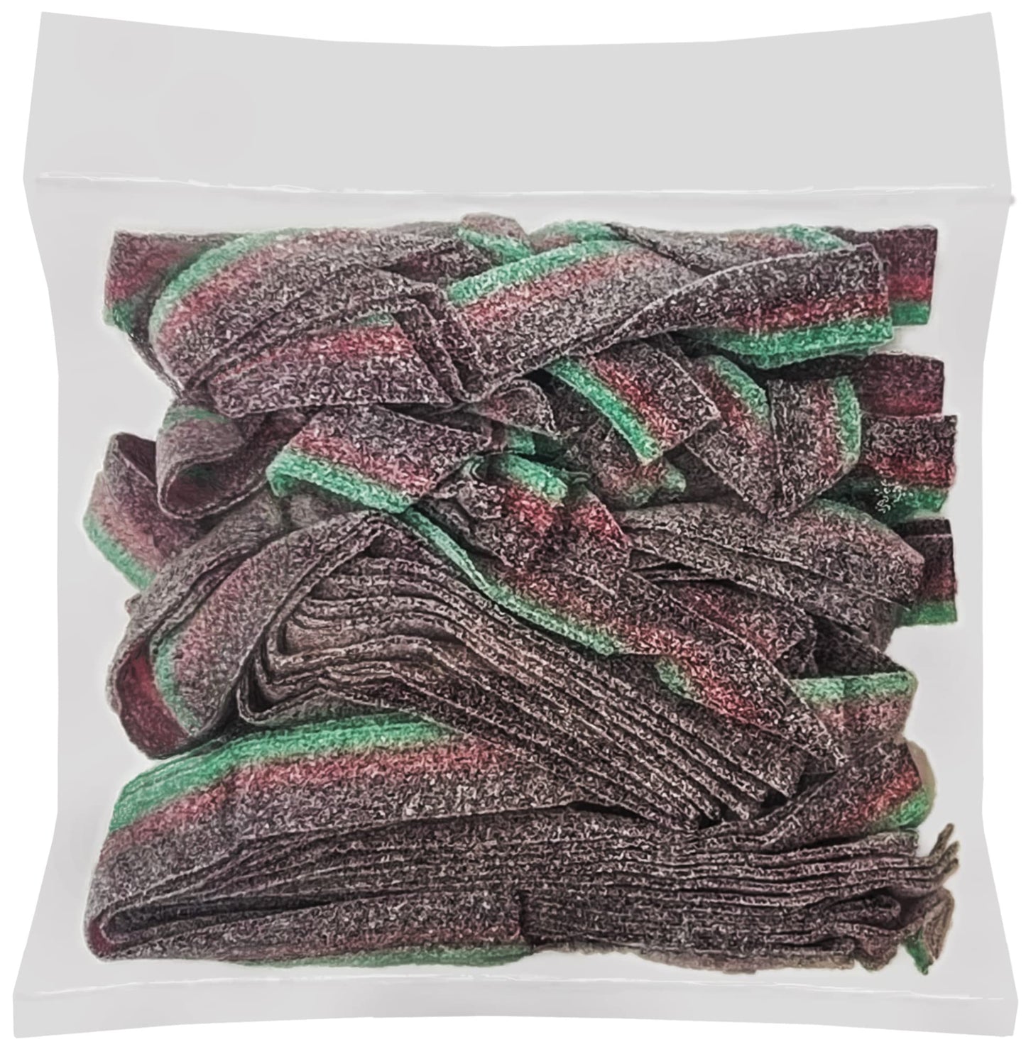 By The Cup Sour Power, Watermelon Sour Belts, 1 Lb Bulk Bag