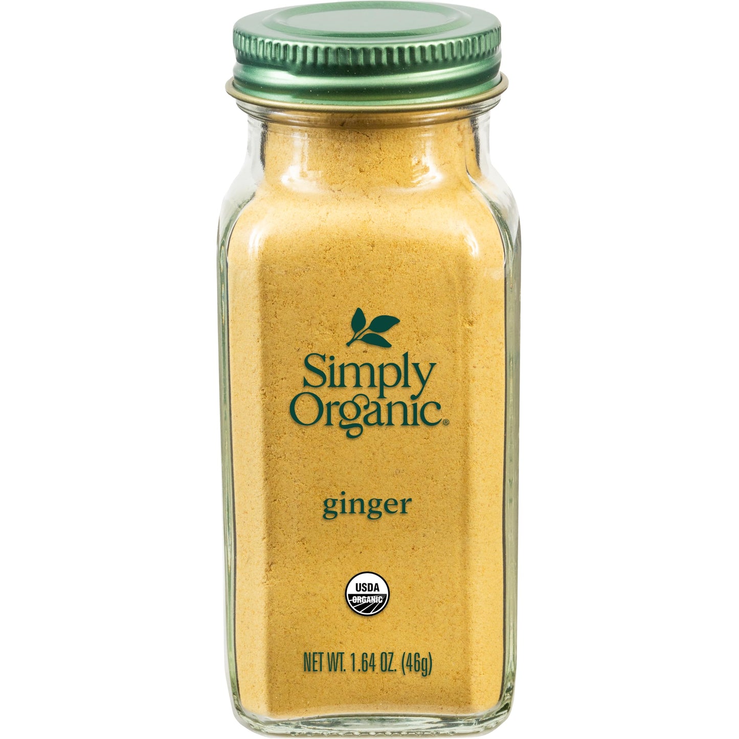 Simply Organic Ground Ginger Root, 1.64 Ounce, Non Eto, Non Irradiated, Non Gmo, Complements Both Sweet & Savory Dishes