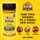 Smoke n Sanity Taco Seasoning - Low FODMAP, Gluten Free, Dairy-Free - 3.75 oz Shaker