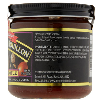 Better Than Bouillon Culinary Collection Base, Smoky Chipotle Base, Contains 38 Servings Per Jar, 8-Ounce Glass Jar (Pack Of 1)