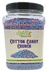 Cotton Candy Crunch 2.5 lb | Dessert Topping & Decoration for Ice Cream, Sundaes, Cakes, Cupcakes, Milkshakes & Frozen Yogurt | 