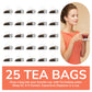 BREWIX Peach Black Tea - Premium Caffeinated Blend, Sugar-Free, 25 Pyramid Bags