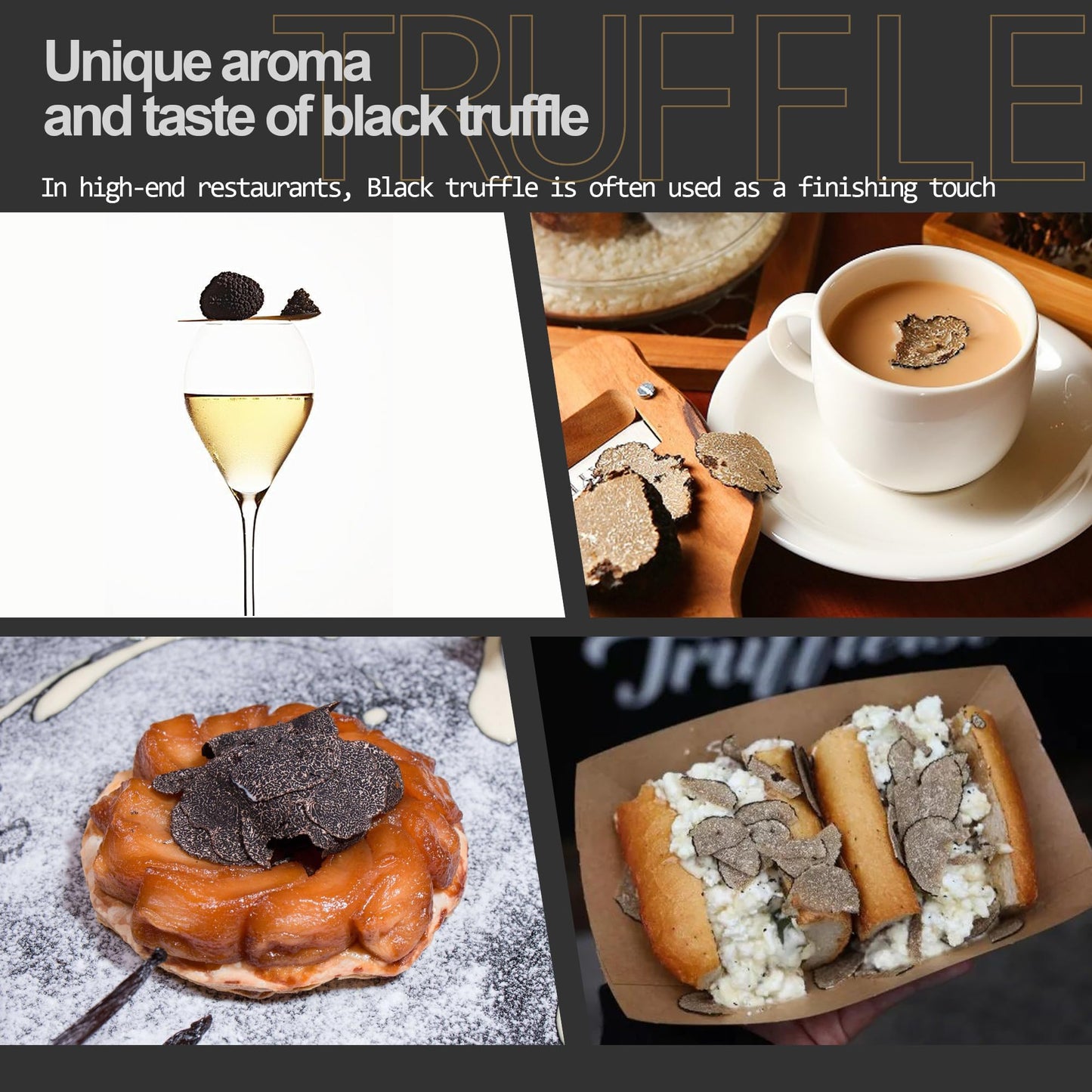 MOORCHOCO Truffle Slices, Black Summer Truffle Carpaccio, 50g, Premium Thinly Sliced Delicacy, Natural Drying, Gourmet Line