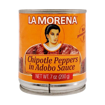 La Morena Chipotle Peppers In Adobo Sauce 7 Oz (Packaging May Vary)