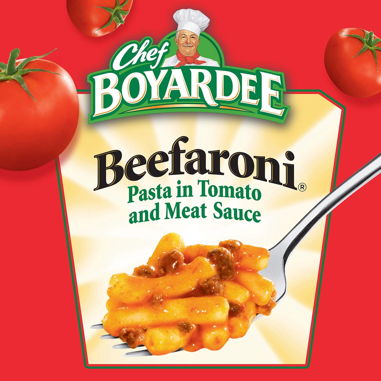 Chef Boyardee Beefaroni Pasta, Microwave Food, 7.5 OZ Microwaveable Bowl (12 Bowls)