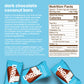 Unreal Dark Chocolate Coconut Bars (40 Mini Bars) | Vegan, 3G Sugar, & 3 Simple Ingredients | Non-Gmo, Gluten Free, & Fair Trade