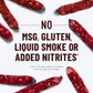 DUKE'S Pork Hot & Spicy Smoked Shorty Sausages, 16 oz, 7g Protein, Perfect for Charcuterie Boards