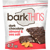 Barkthins Dark Chocolate, Almond And Sea Salt Snacking Chocolate Bag, 4.7 Oz