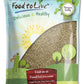 Food to Live Fennel Seeds, Whole Raw, Non-Irradiated, Kosher, Vegan, 5 Pounds