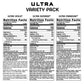 Monster Energy Ultra Variety Pack, Ultra Violet, Ultra Sunrise, Ultra Paradise, Sugar Free Energy Drink, 16 Ounce (Pack of 15)