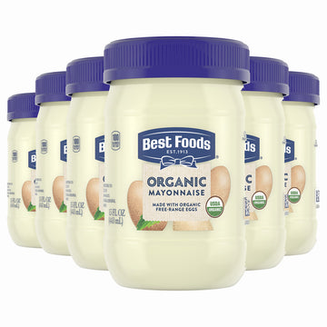 Best Foods Organic Mayonnaise Original 15 oz, Pack of 6
