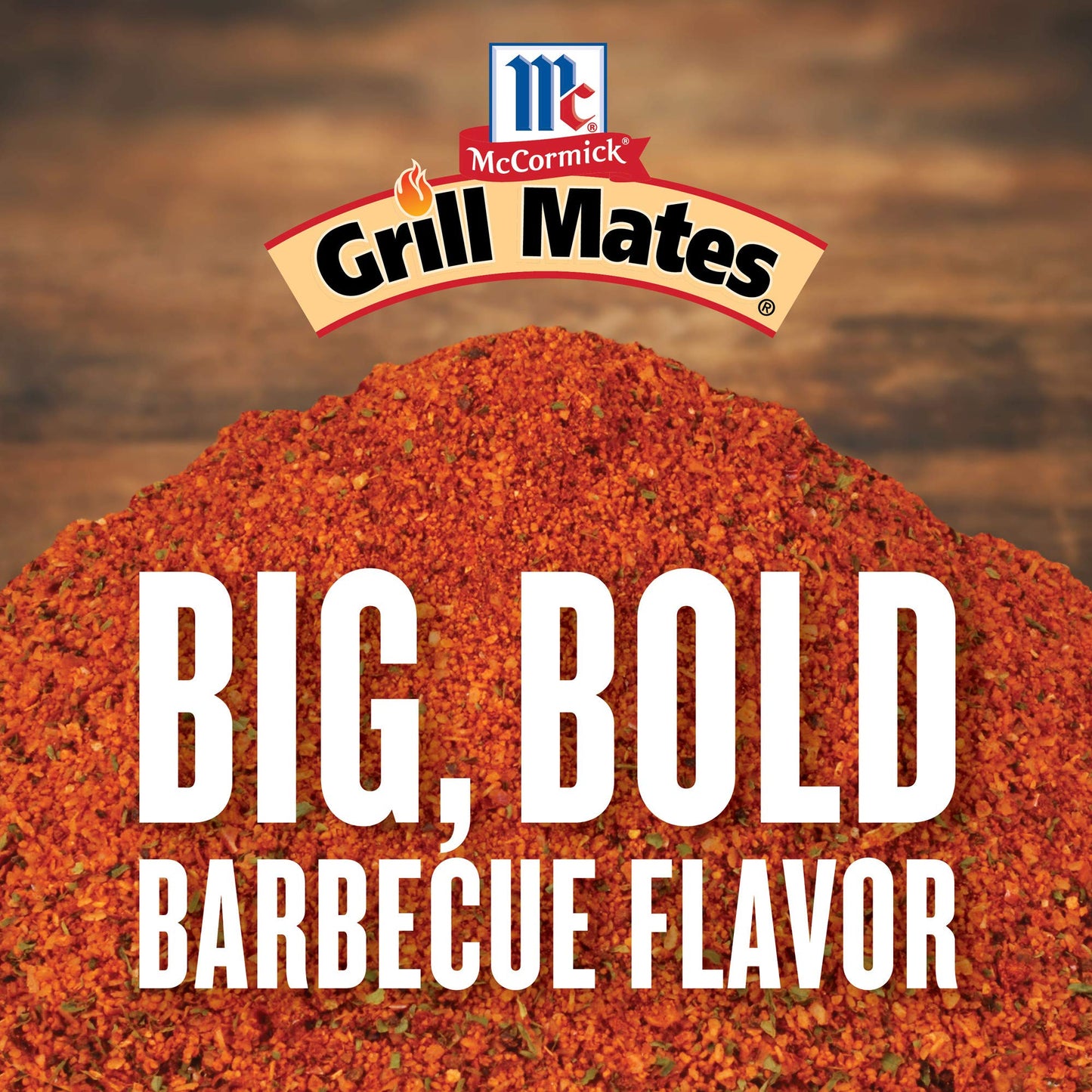 Mccormick Grill Mates Barbecue Seasoning, 27 Oz (Pack Of 6) - Six 27 Ounce Containers Of Barbecue Rub, Perfect For Proteins, Veg