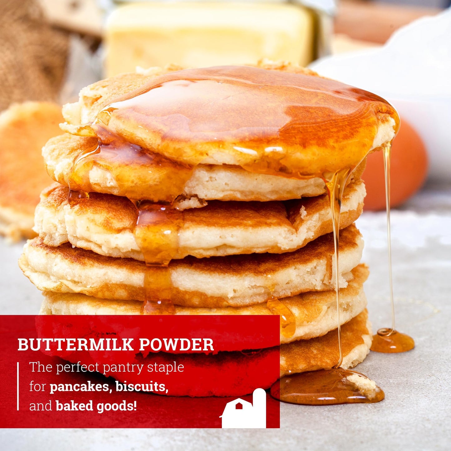 Hoosier Hill Farm Buttermilk Powder, 25LB (Pack of 1)