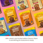Sheila Gs Brownie Brittle - M&Ms | Thin and Crispy | Sweet Snacks | Family Size (Pack of 1, 12oz) | Rich Gourmet Brownie Bites