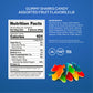 FUNTASTY Gummy Sharks Candy - Assorted Fruit Flavors - 2 Pound Bulk Pack (About 150 Count) - Yellow, Blue, White, Lime, Green, Red