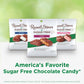 RUSSELL STOVER Sugar Free Toffee Squares in Chocolate Candy, 2 oz. bag (Pack of 10)