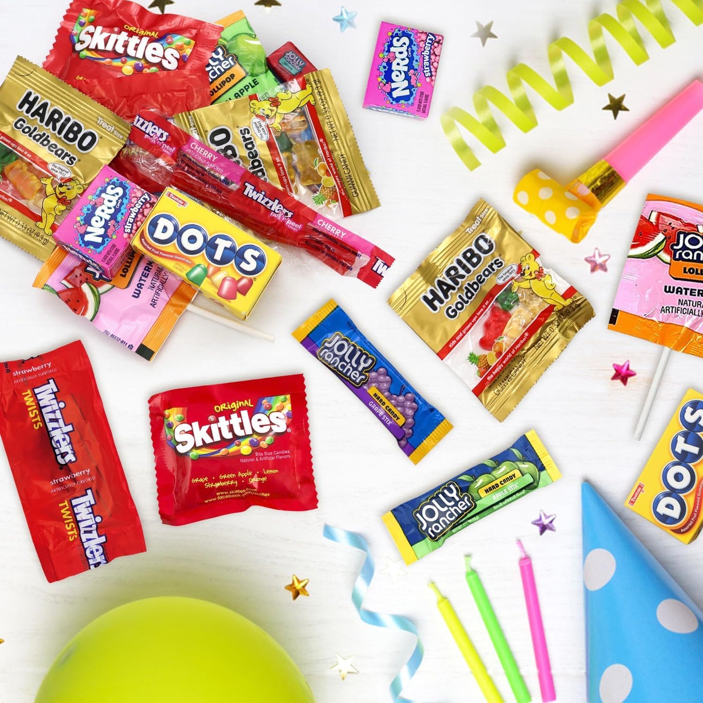 Bulk Candy Variety Pack 5 Pound - Individually Wrapped Assorted Candies For Pinata Fillers, Birthday Parties Schools & Treats -