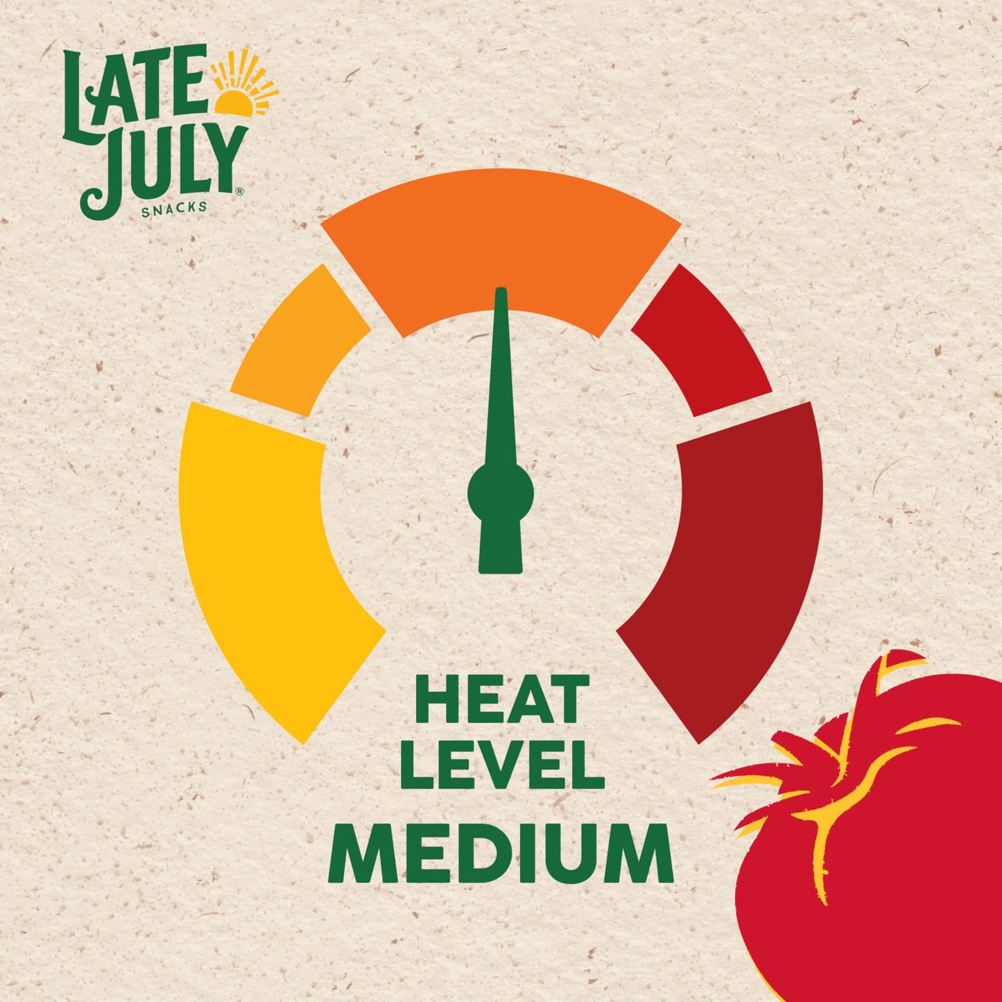 Late July Medium Salsa, 15.5 oz Jar, Pack of 1, Ideal for Dipping and Cooking