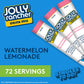 SINGLES TO GO! Jolly Rancher Watermelon Lemonade Drink Mix, 12 Boxes, 72 Packets, 0.5 Ounce Each