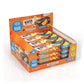 BRAIN FOODS Gluten Free Vegan Chocolate Coated Orange Wafers - 12 Bars, No Sugar Added, High Fiber, No Palm Oil, 1.4 oz, 170 Cal