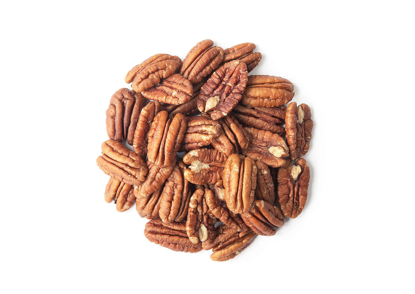 Food To Live -Pecan Halves, 6 Pounds Raw Pecan Nuts, Large Size, Unsalted, Unsweetened, Vegan, Kosher, Shelled, Bulk. Good Sourc
