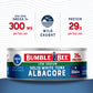 Bumble Bee Low Sodium Solid White Albacore Tuna In Water, 5 Oz Can - Wild Caught Tuna - 29G Protein Per Serving, High In Omega-3S - Non-Gmo Project Verified, Gluten Free, Kosher