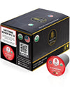 Organic Raspberry Apple Black Tea Pods For Keurig - Naturally Caffeinated Fruit Tea By Teavity (12 Tea Pods)