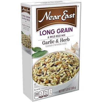 Near East Long Rain & Wild Rice Mix garlic & Herb 5.9oz Boz