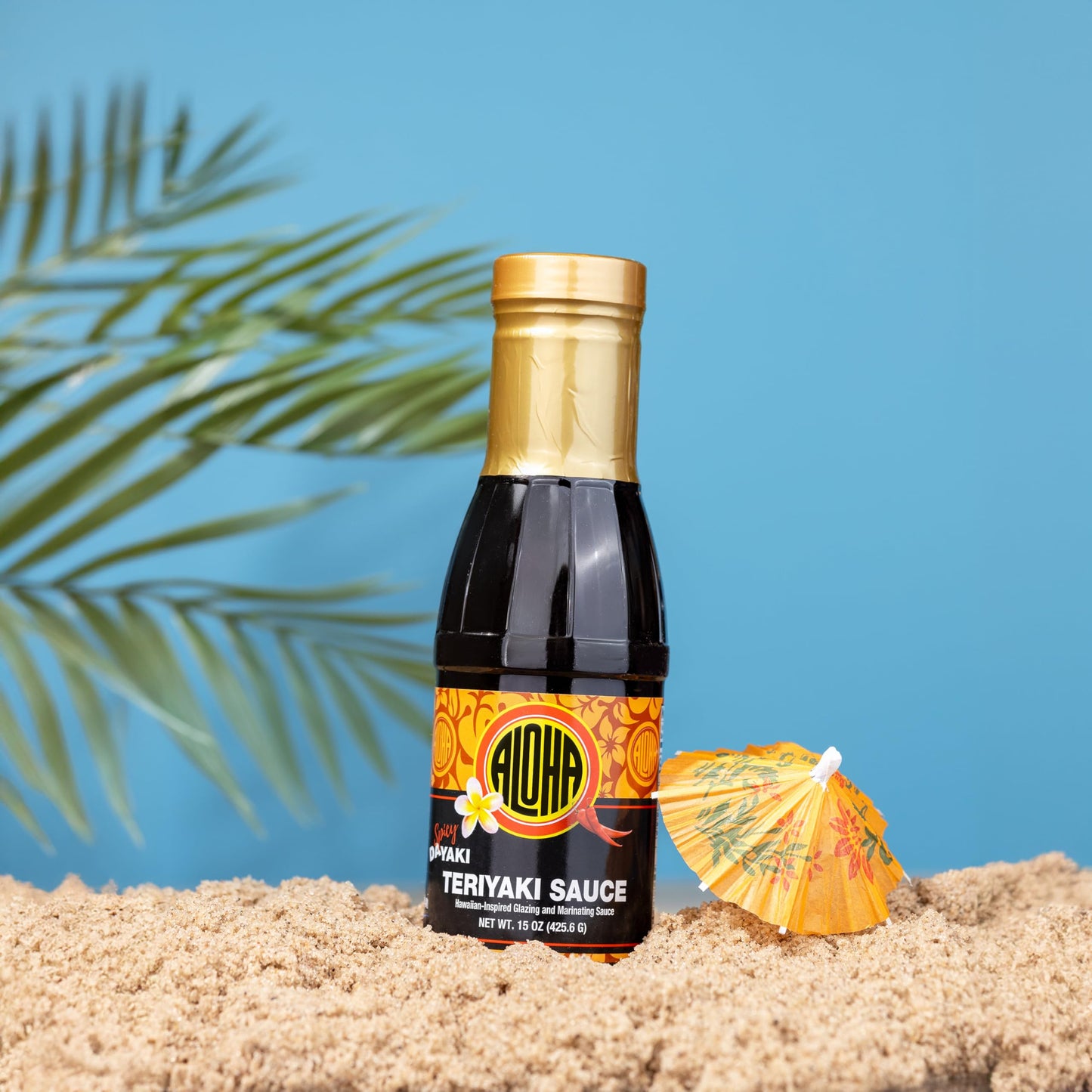 ALOHA Aloha Shoyu Spicy Da Yaki Sauce, Sweet Heat Marinade or Glaze, 15 oz Bottle
