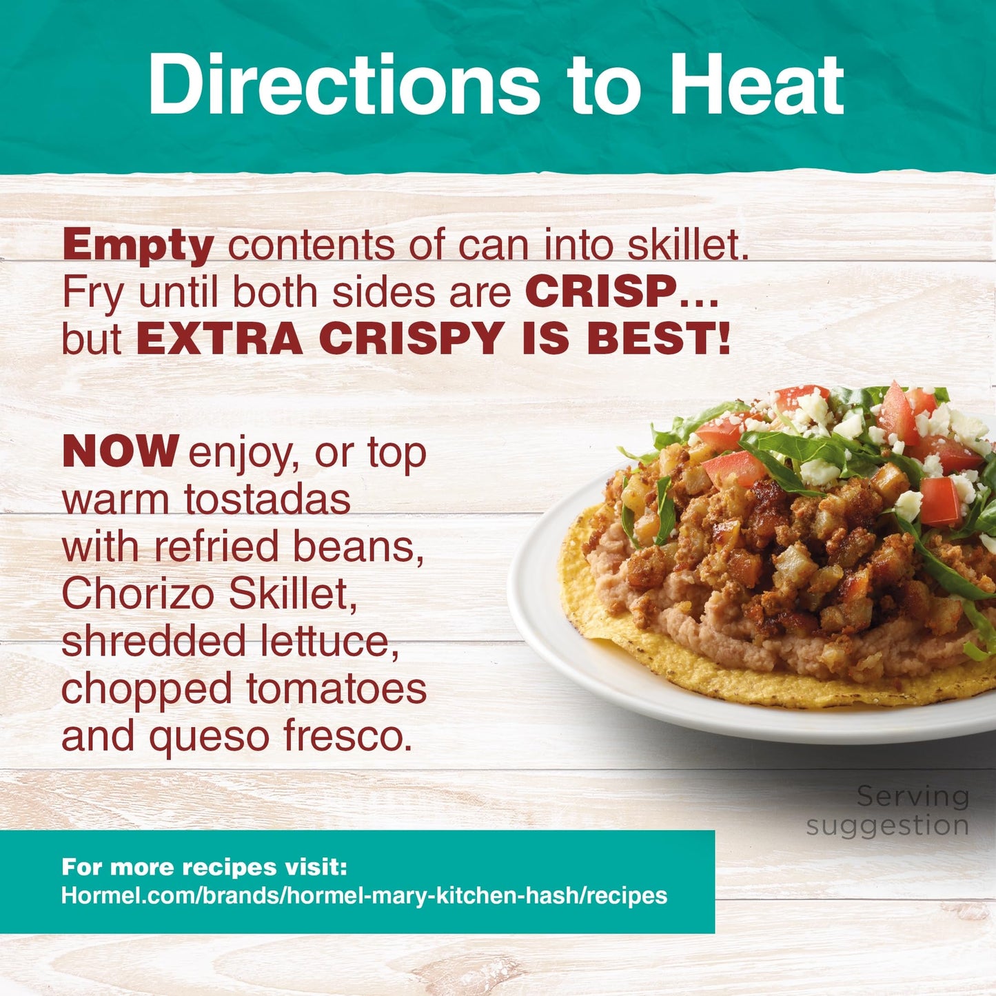 HORMEL Mary Kitchen Chorizo Skillet 14oz (Pack of 12)
