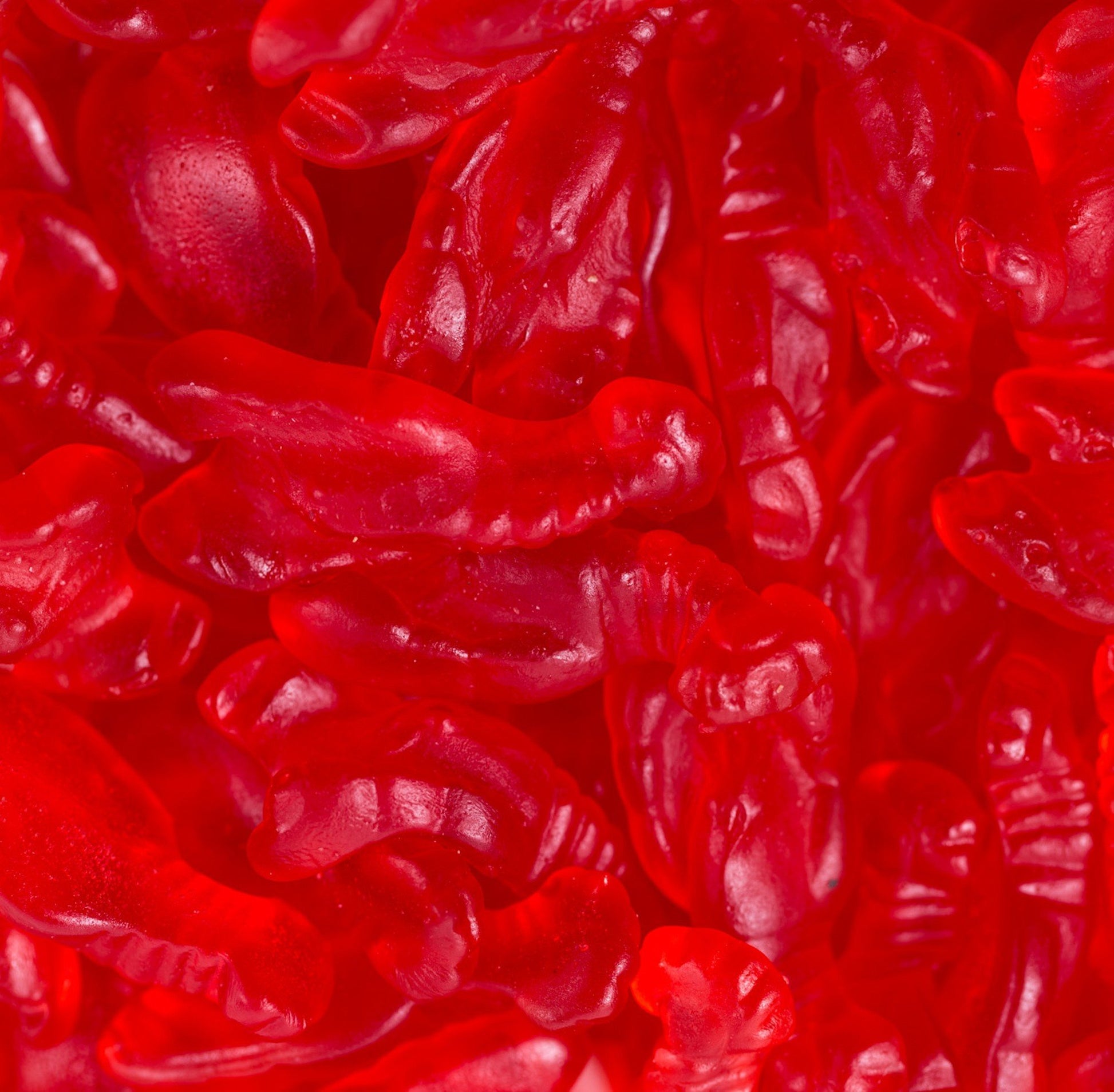 Kervan Candy Bebeto Red Lobster Gummies - Fruity, Soft & Sweet Gummy Candy Bulk For Kids, Gift Snacks And Parties - Big Party Size Bag Red Lobsters (5 Lbs)