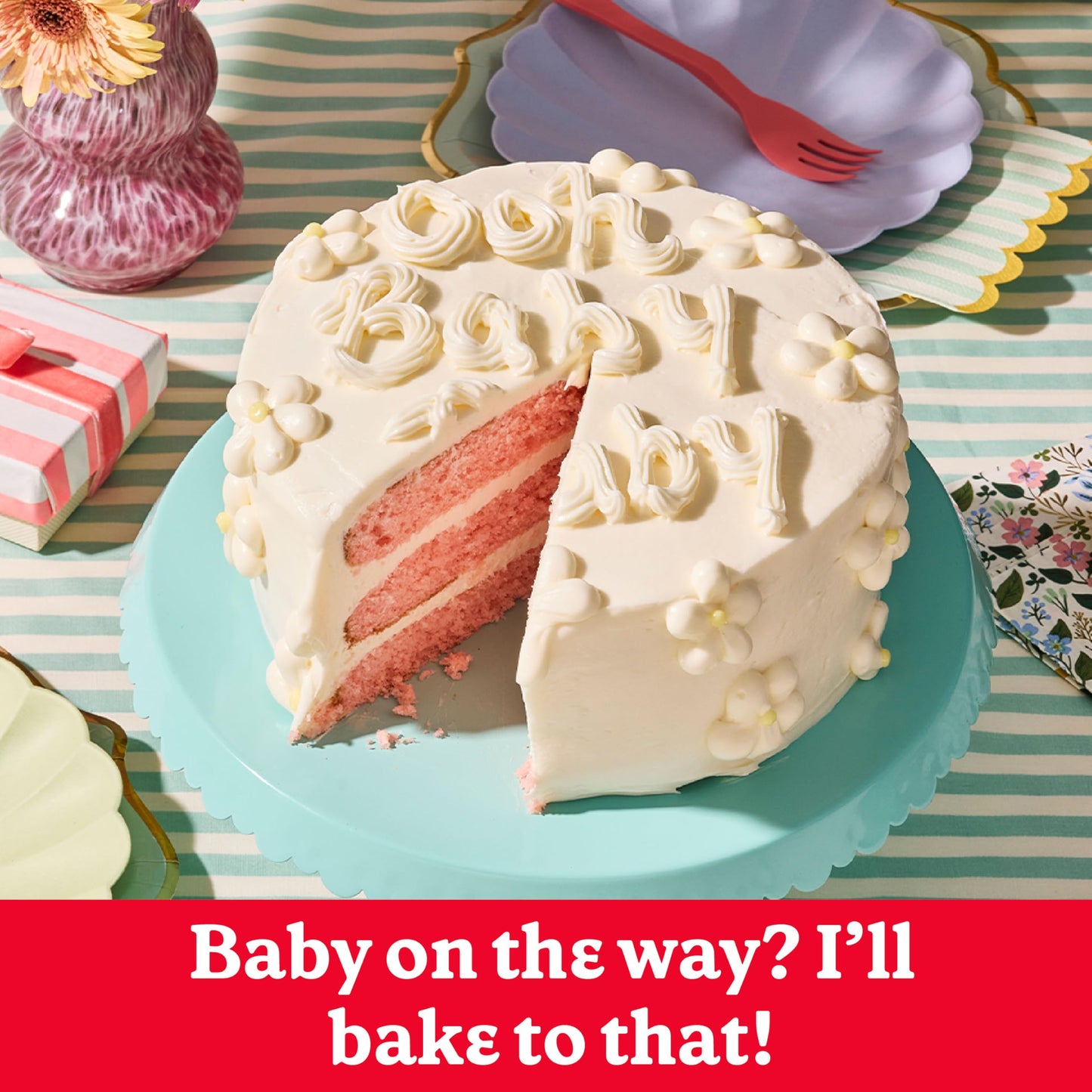 Betty Crocker Delights Super Moist Strawberry Cake Mix, 13.25 oz