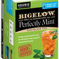 Bigelow Tea Unsweetened Perfectly Mint Iced Black Tea Keurig K Cup Pods, Caffeinated Tea Keurig Tea Pods, 10 Count Box (Pack Of 