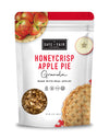 Safe + Fair Honeycrisp Apple Pie Granola - Gluten-Free, Vegan & Plant-Based Snack with Real Honeycrisp Apples, Whole Grains, Non