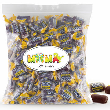 Jolly Ranchers Hard Candy Grape - 1.5 Lb Fruit Flavored Made With Real Juice For Halloween Candy - Gluten Free Hard Candy Indivi