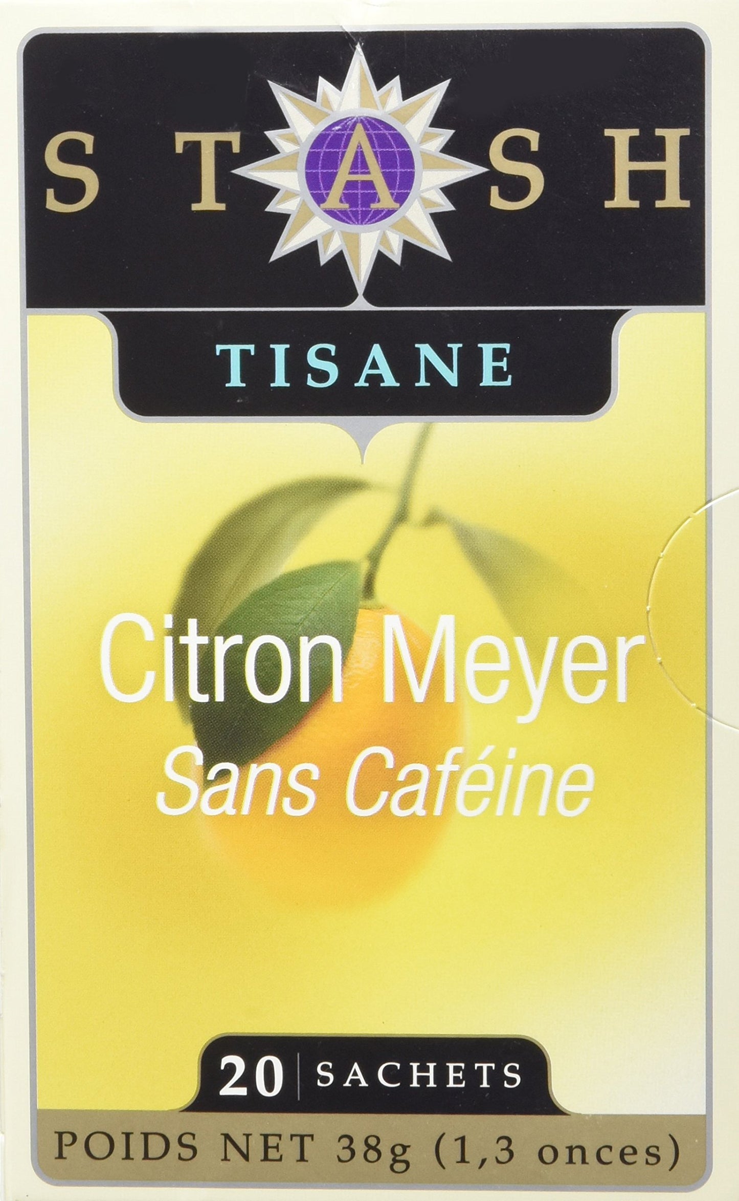 Stash Herbal Tea Meyer Lemon, 20 Count Box (4 Pack)