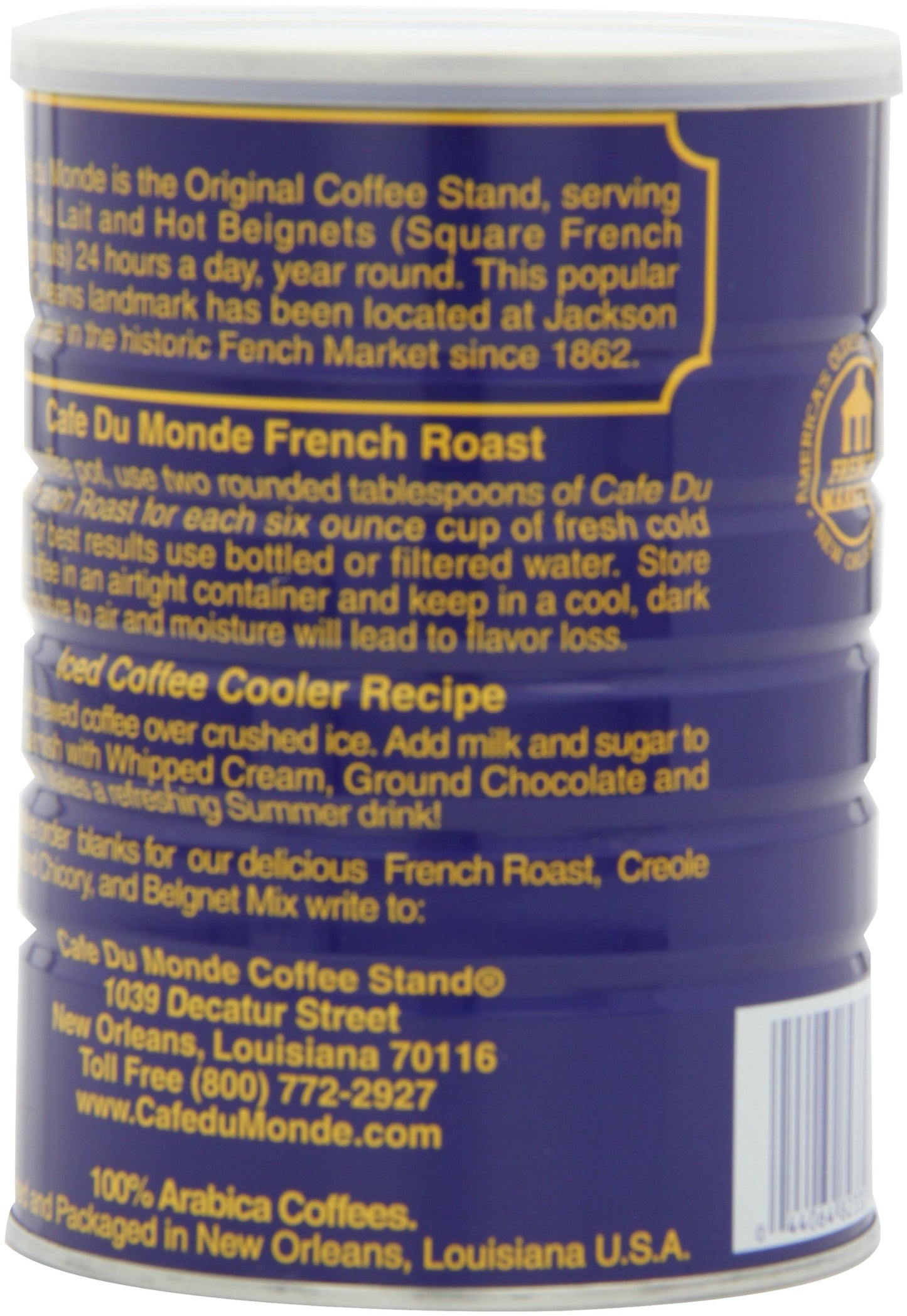 Cafe Du Monde Coffee, French Roast, 13 Ounce (Pack Of 3)