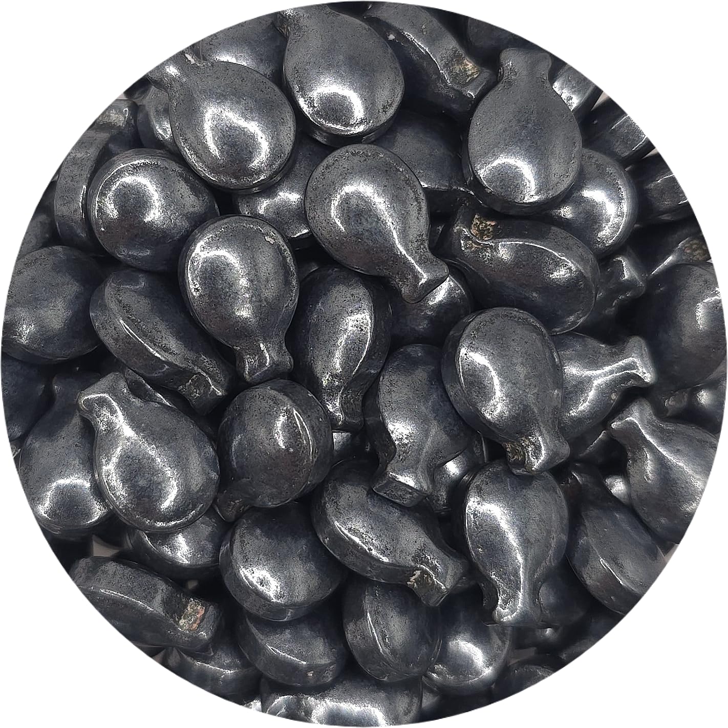 NCS Pearlized Black Balloon Edible Candy Sprinkles, 8 ounces - Great for Cupcakes, Cookies, Cakes, Cakes Pops, Donuts