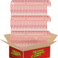 Christmas Candy Canes Bulk, 72 Count, Individually Wrapped Christmas Stocking Stuffer  , Full-Size Peppermint Candy Sticks, Red And White Striped Classic Holiday Decor, Tree Decoration Ornaments