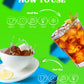 LOVARE Citrus Melissa Tea Bags - Green Tea, Mint, Lemongrass, Orange Peel - 32 Individually Wrapped Bags (1.5 g Each)