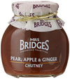 Mrs Bridges Pear, Apple & Ginger Chutney, 10.5 Ounce