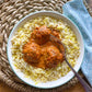 Caf   Spice Butter Chicken Meatballs with Saffron Rice, Indian Meal, 16 oz
