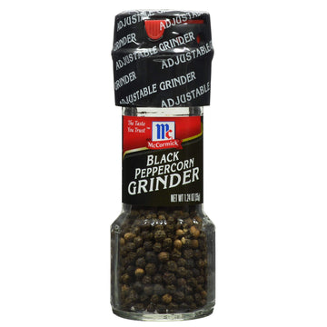 McCormick Grinder Black Peppercorn 1.24 oz (Pack of 6)